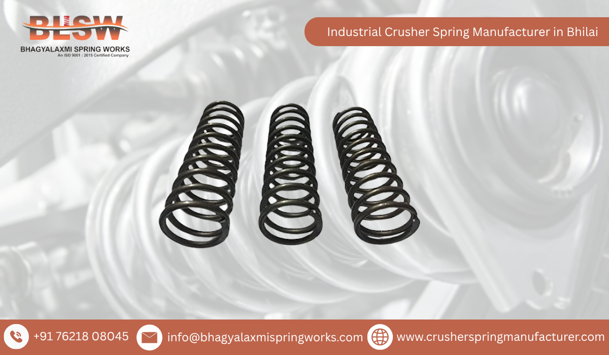 Industrial Crusher Spring Manufacturer in Bhilai