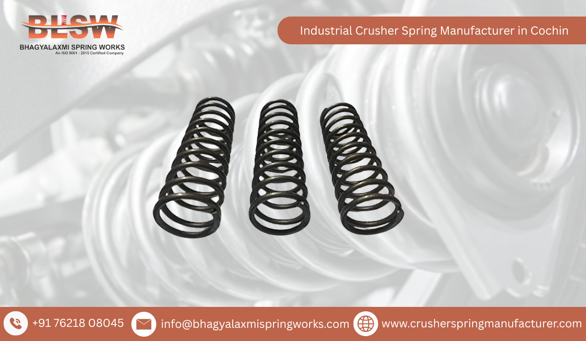 Industrial Crusher Spring Manufacturer in Cochin