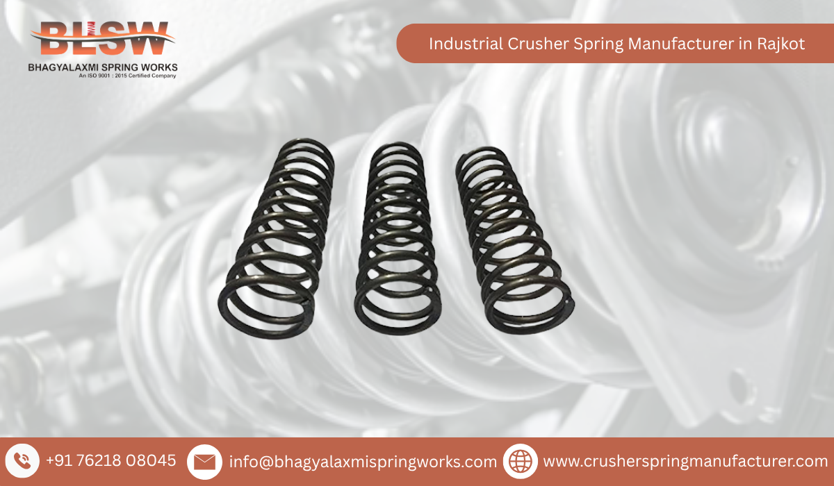 Industrial Crusher Spring Manufacturer in Rajkot