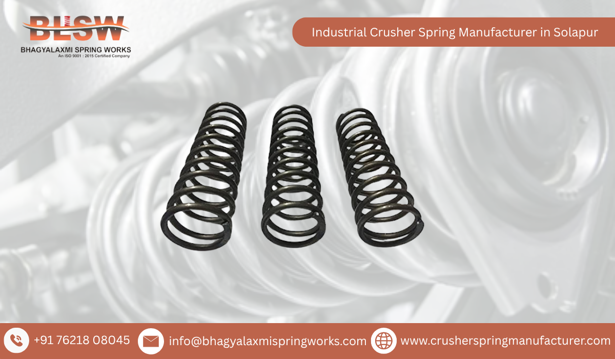 Industrial Crusher Spring Manufacturer in Solapur