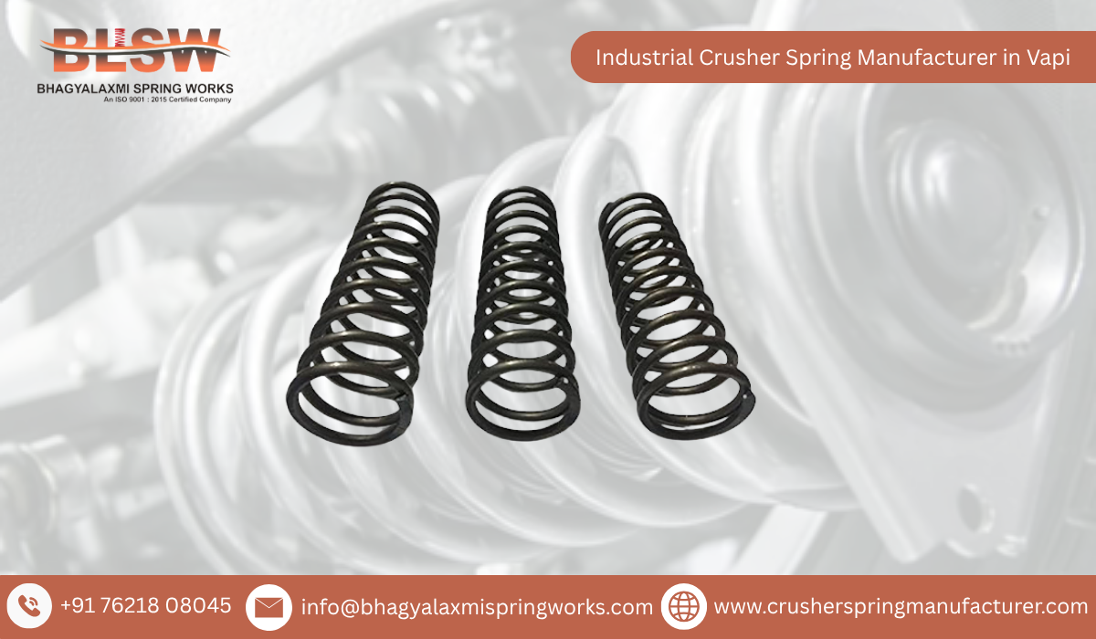 Industrial Crusher Spring Manufacturer in Vapi