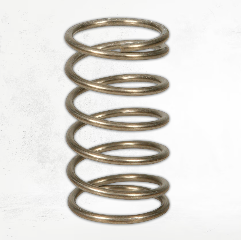 Polished Stainless Steel Spring